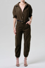 Ciela Bubble Hem Utility Moss