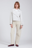 Jordan Cotton Crop Trench Light Beige