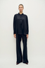 Bias Cut Pants Black