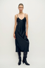 90s Slip Dress Black