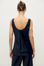 Scoop Neck Tank Black
