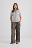 Featherlight  Cashmere Shirt Grey Marle