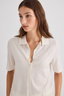 Featherlight Cashmere Shirt Cream