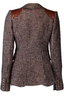 Saddle Patch Equestrian Blazer Plum Houndstooth