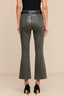 Kendra Coated Cropped Jean Ash Olive