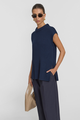 Seville Tunic Sapphire Blue