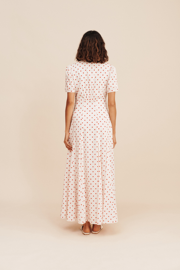 Paloma Dress Petite Polka