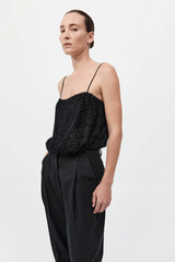 Feathered Silk Cami