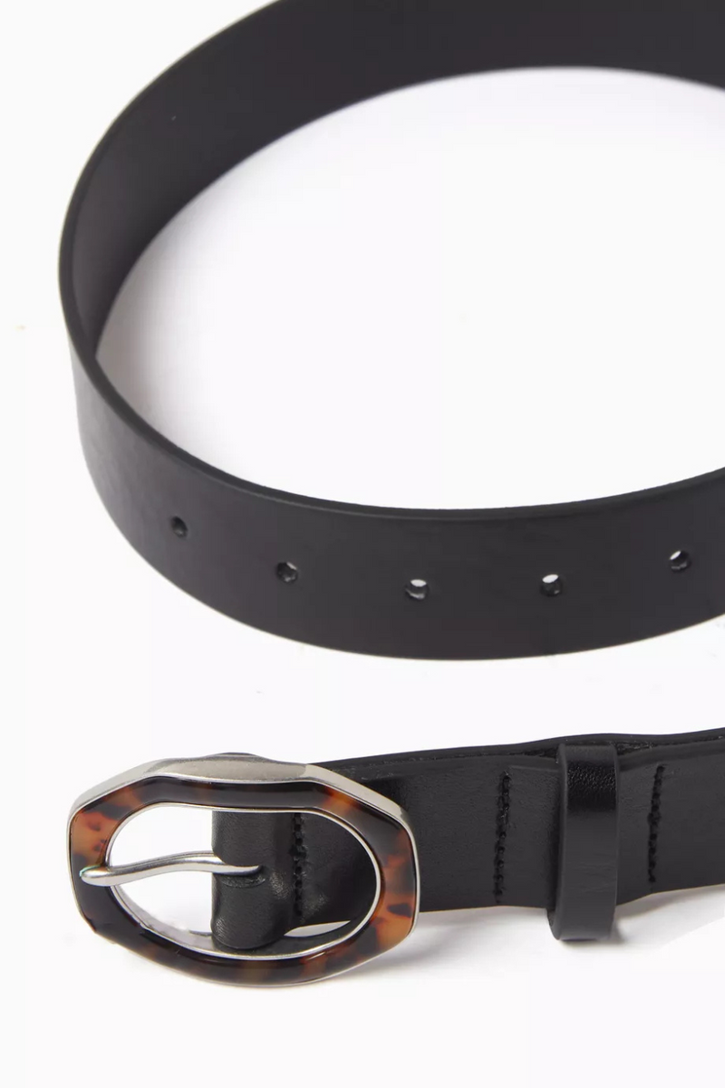 Audrey Belt Black Tort