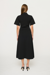 Dimitri Knit Dress Black