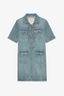 Record Dress Light Blue