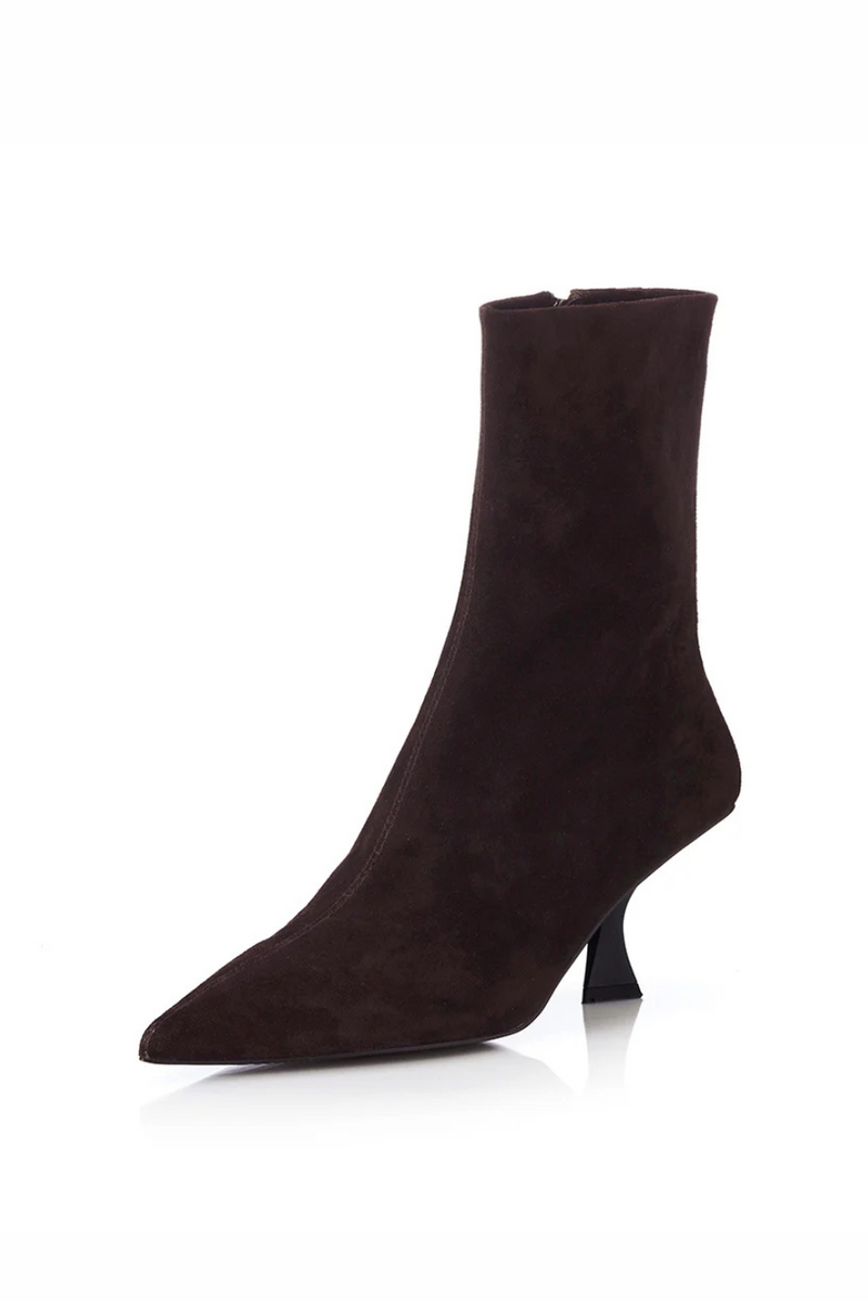 Freddie Boot Choc Suede