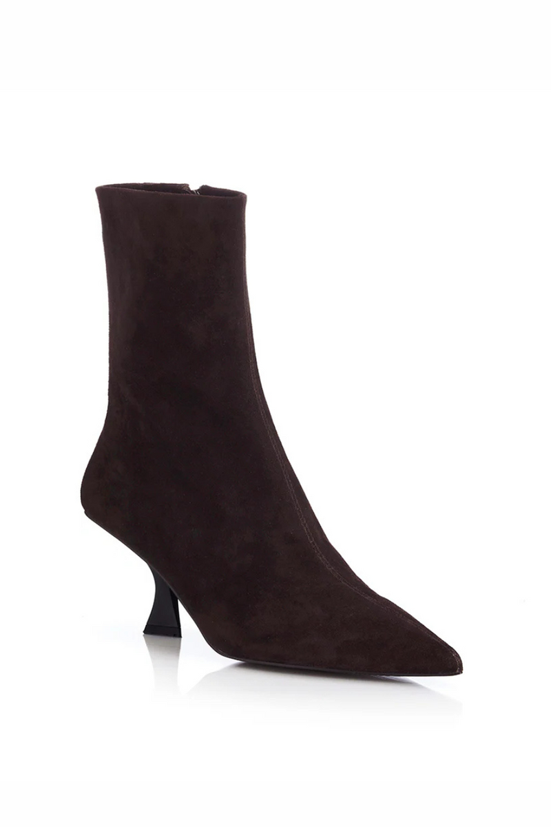 Freddie Boot Choc Suede