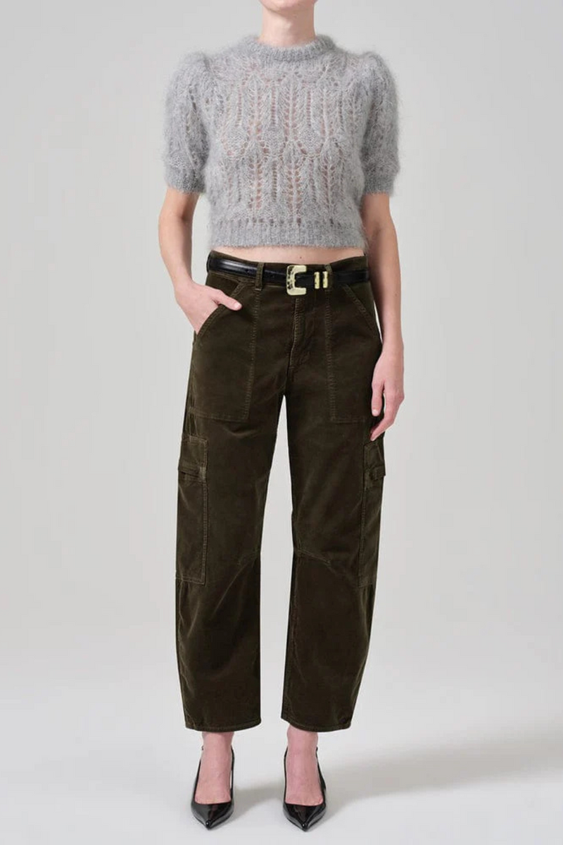 Marcelle Low Slung Cargo Corduroy Costes