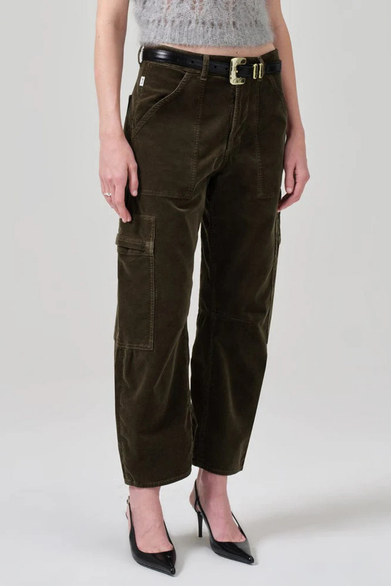 Marcelle Low Slung Cargo Corduroy Costes