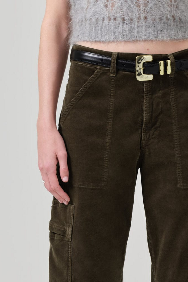 Marcelle Low Slung Cargo Corduroy Costes
