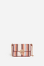 Small Braided Leather Moon Bag Multicoloured
