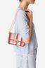 Small Braided Leather Moon Bag Multicoloured