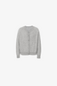 Button Up Cardigan Light Grey