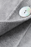 V Neck Pure Cashmere Cardigan Light Grey