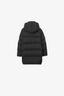 Longline Puffer Jacket Black