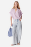 Cory Silk Blouse Parme