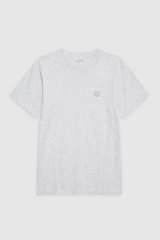 Lili Tee Framed Monogram Heather Grey