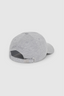 Jeremy Baseball Cap Framed Monogram Heather Grey