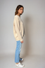 Cooper V Neck Cashmere Jumper Camel