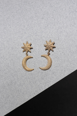 Moonlight Earrings Gold
