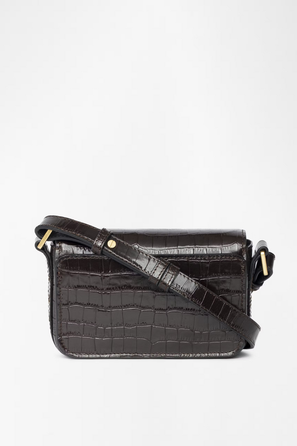 Le Zazi Embossed Croco Wood