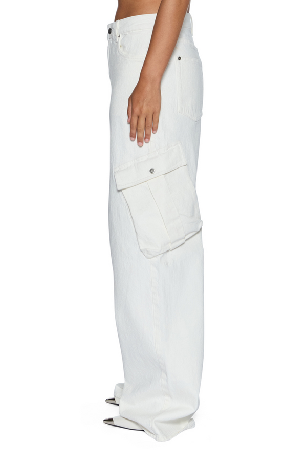 Baggy Jean Cargo Ecru