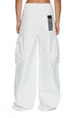 Baggy Jean Cargo Ecru