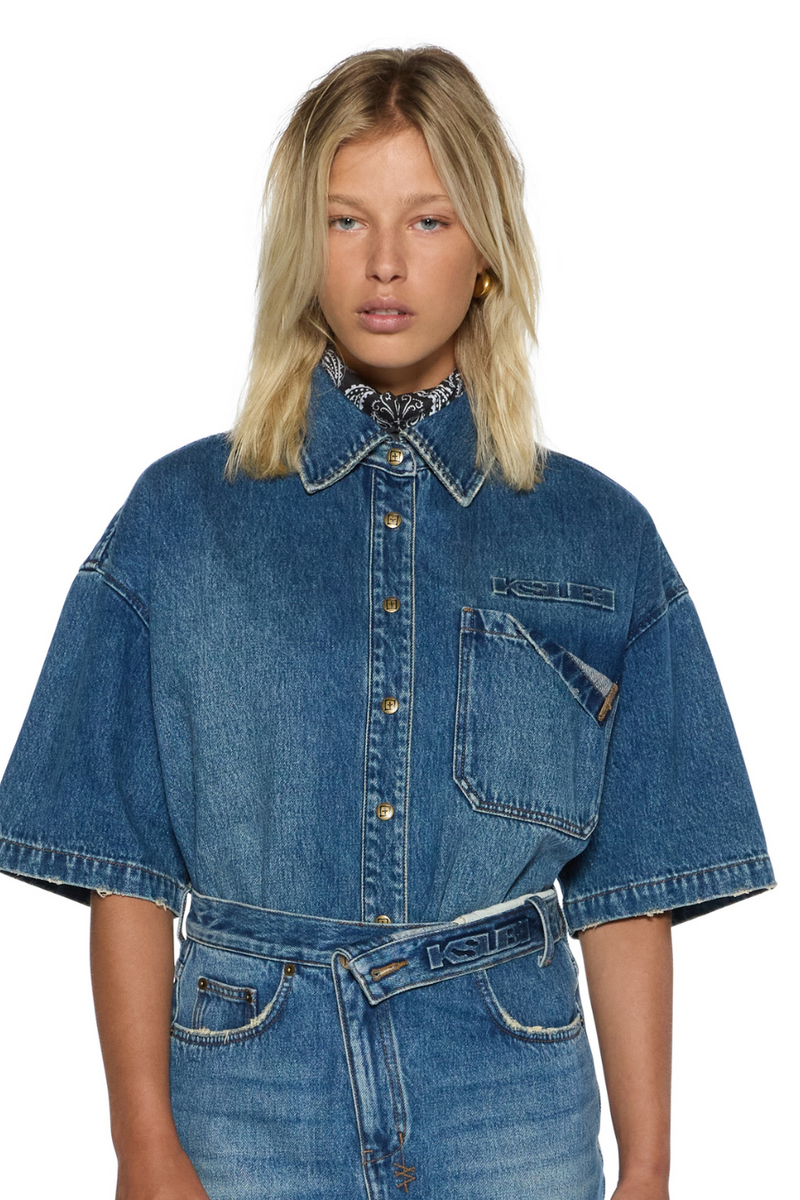 Garage SS Shirt Aged