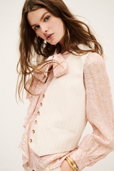 Minnie Blouse Pale Rose