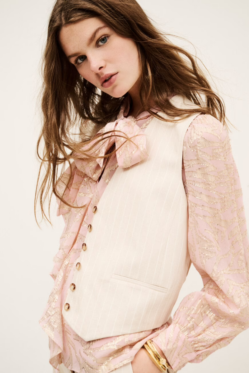 Minnie Blouse Pale Rose