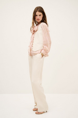 Minnie Blouse Pale Rose