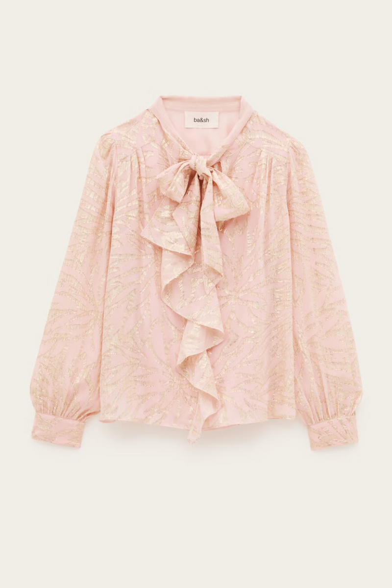 Minnie Blouse Pale Rose