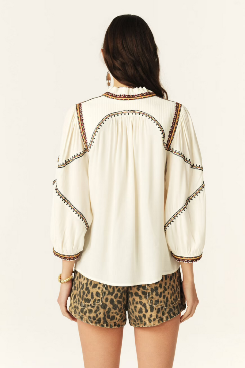Talsie Blouse Ecru