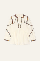 Talsie Blouse Ecru