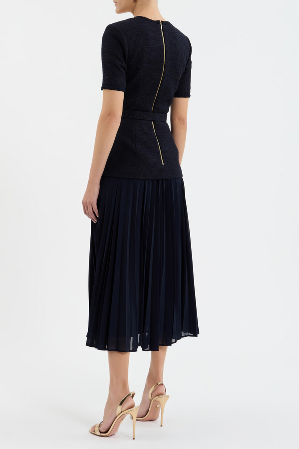 Jonie Midi Dress Navy