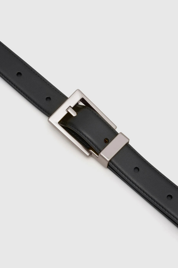 Lloyd Belt Black/ Silver
