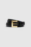 Nicola Belt Black Patent