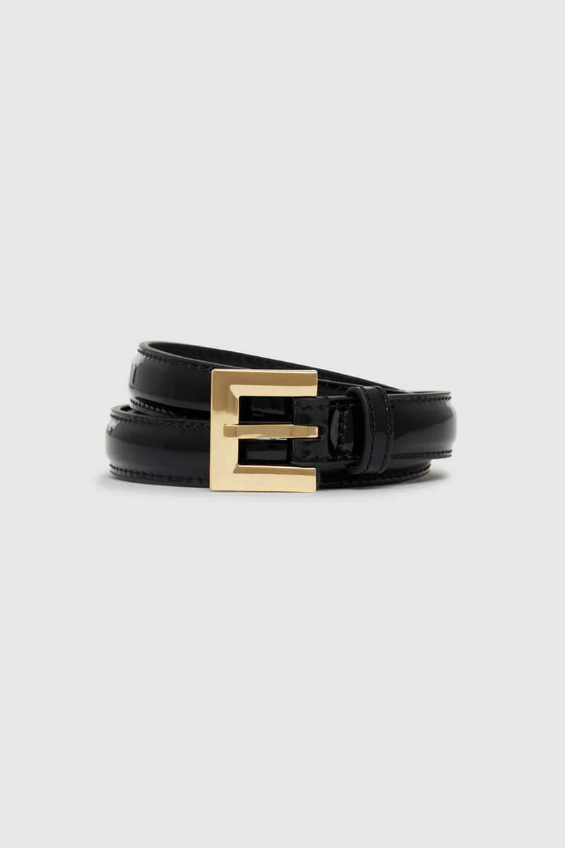 Nicola Belt Black Patent
