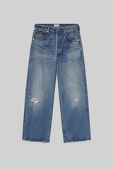 Ayla Raw Hem Crop Solano