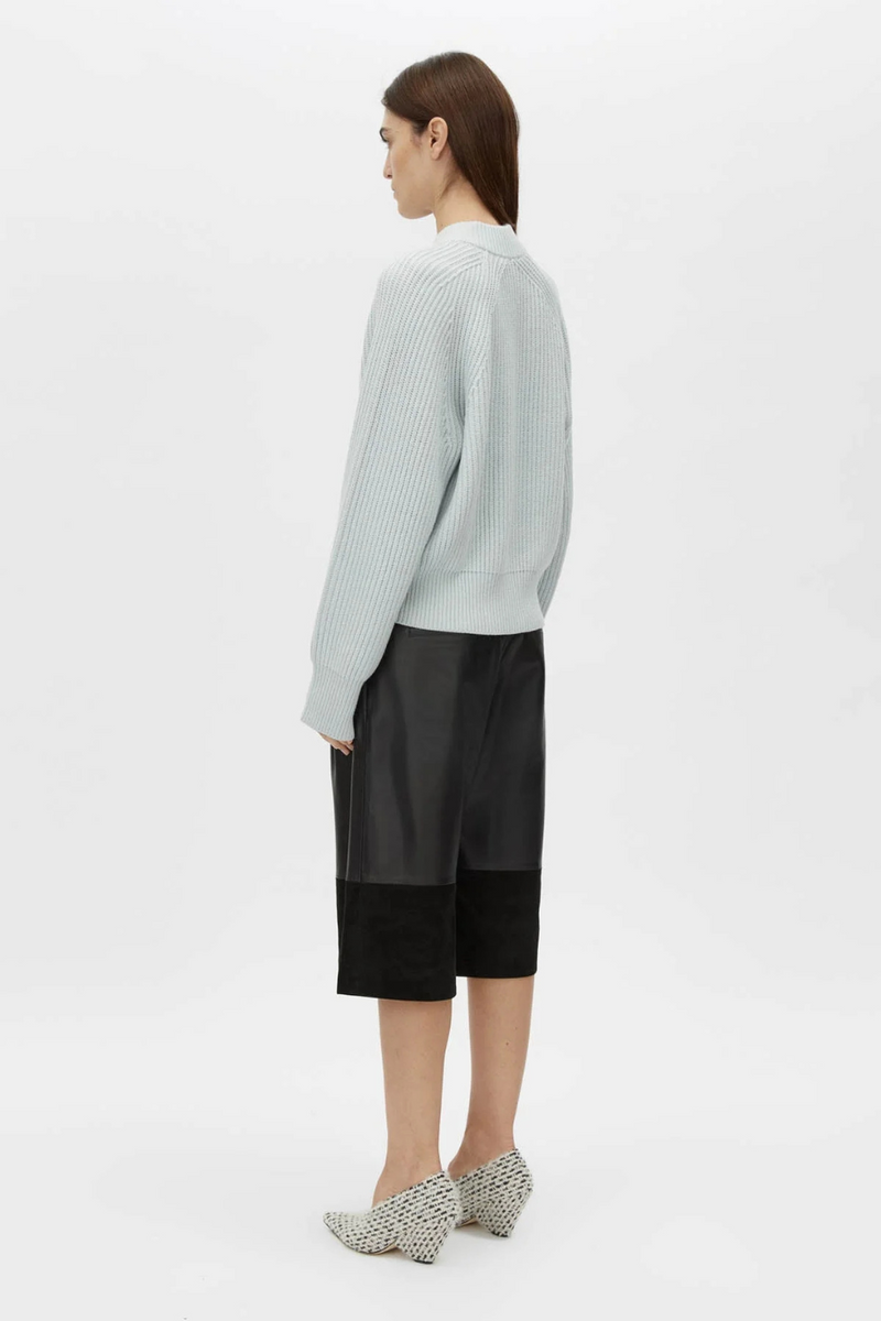 Denys Knit Cardigan Ice