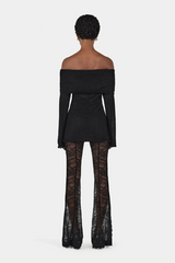 Tozzi Knit Top Black