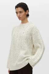 Terrazzo Sweater Cream Fleck