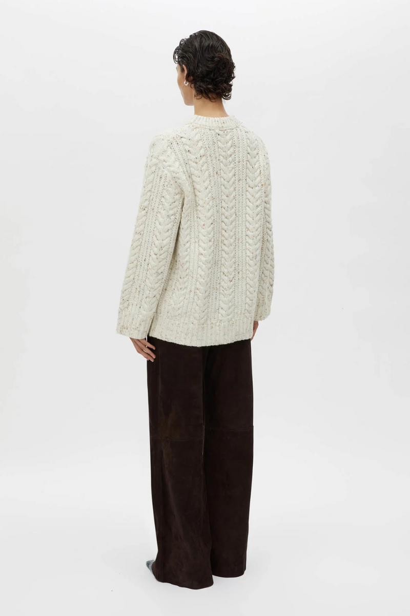 Terrazzo Sweater Cream Fleck