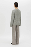Meier Brushed Alpaca Knit Sweater Grey Melange